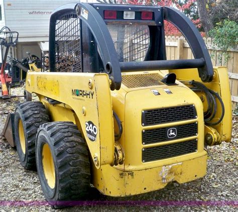 2004 john deere skid steer 240|john deere 240 specifications.